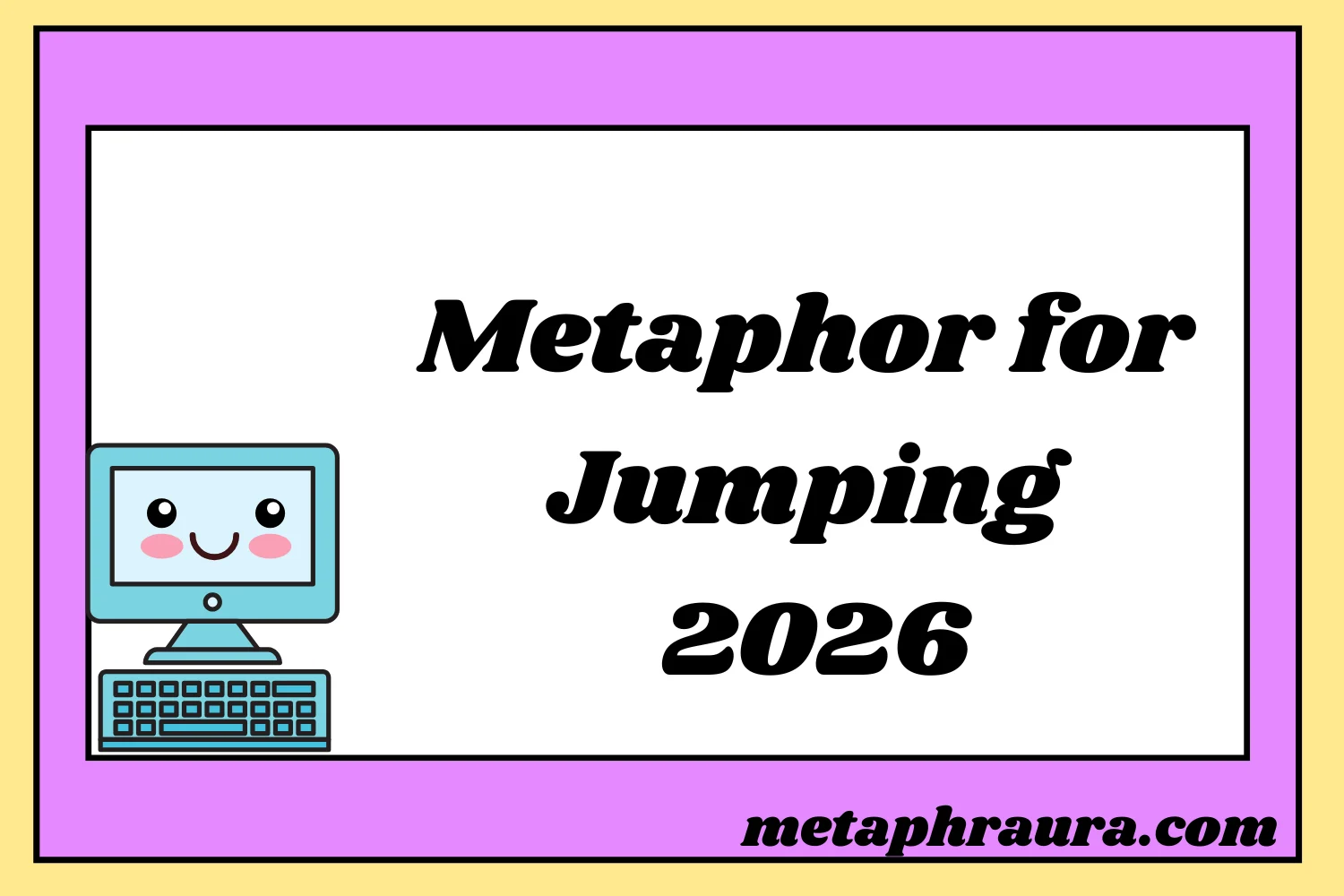 Metaphor for Jumping 2026