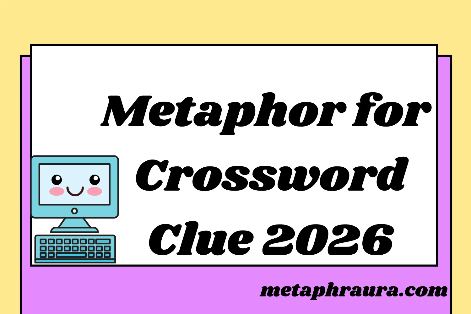 Metaphor for Ease Crossword Clue 2026