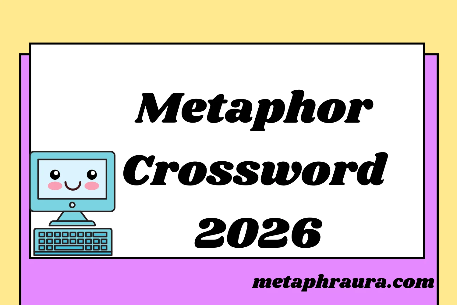 Metaphor for Potential Crisis Crossword 2026