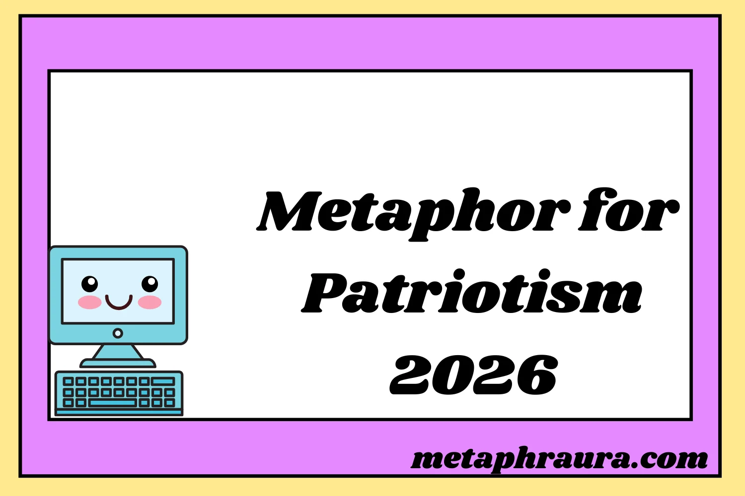 Metaphor for Patriotism 2026