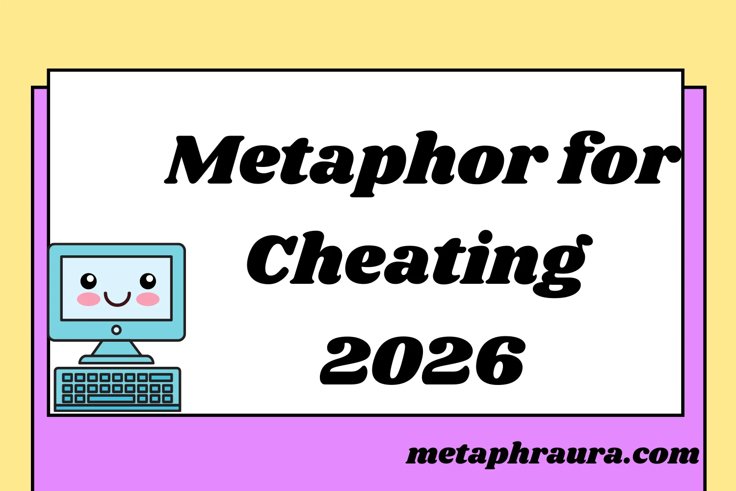 Metaphor for Cheating on Someone 2026