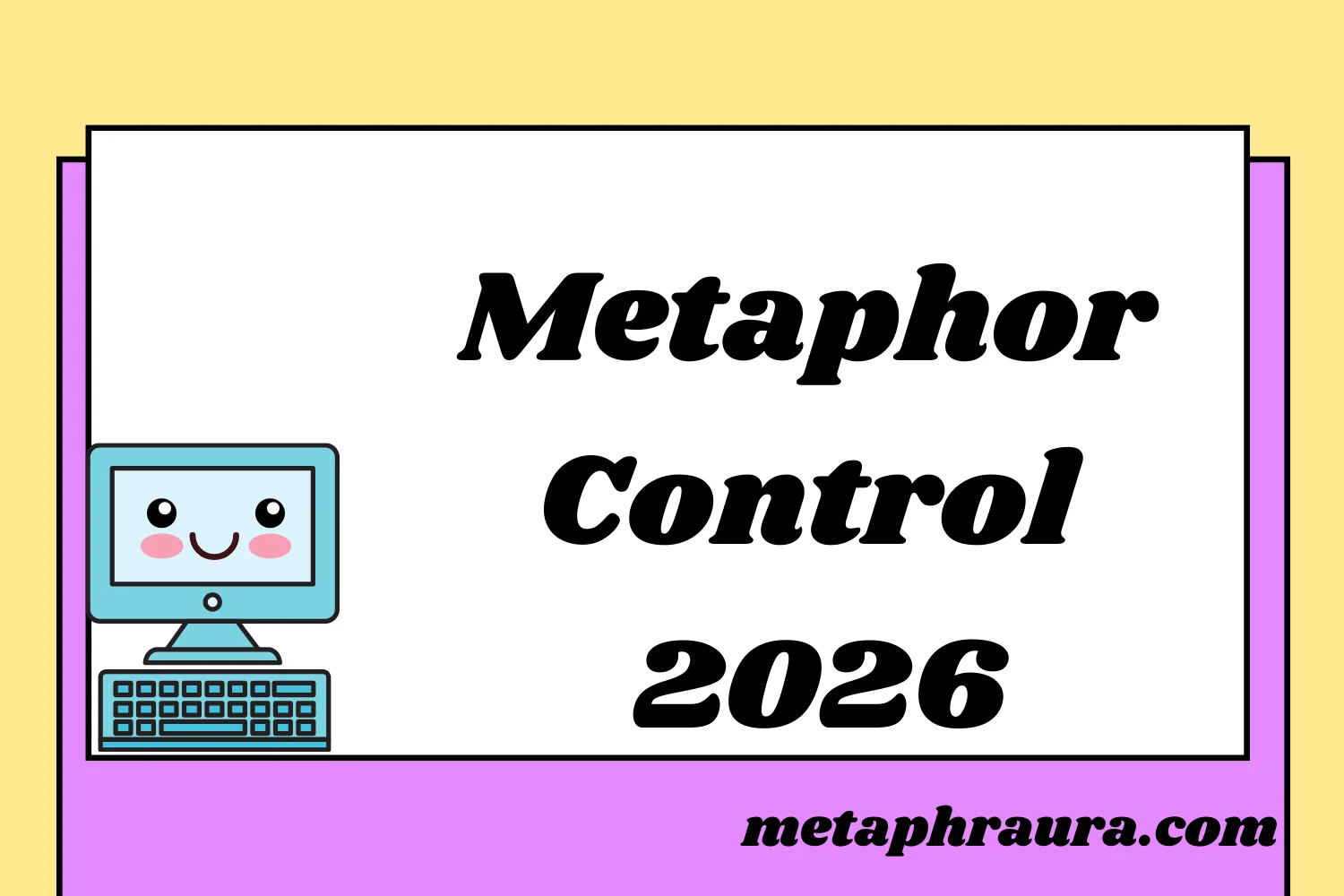 Metaphor Control Crossword 2026