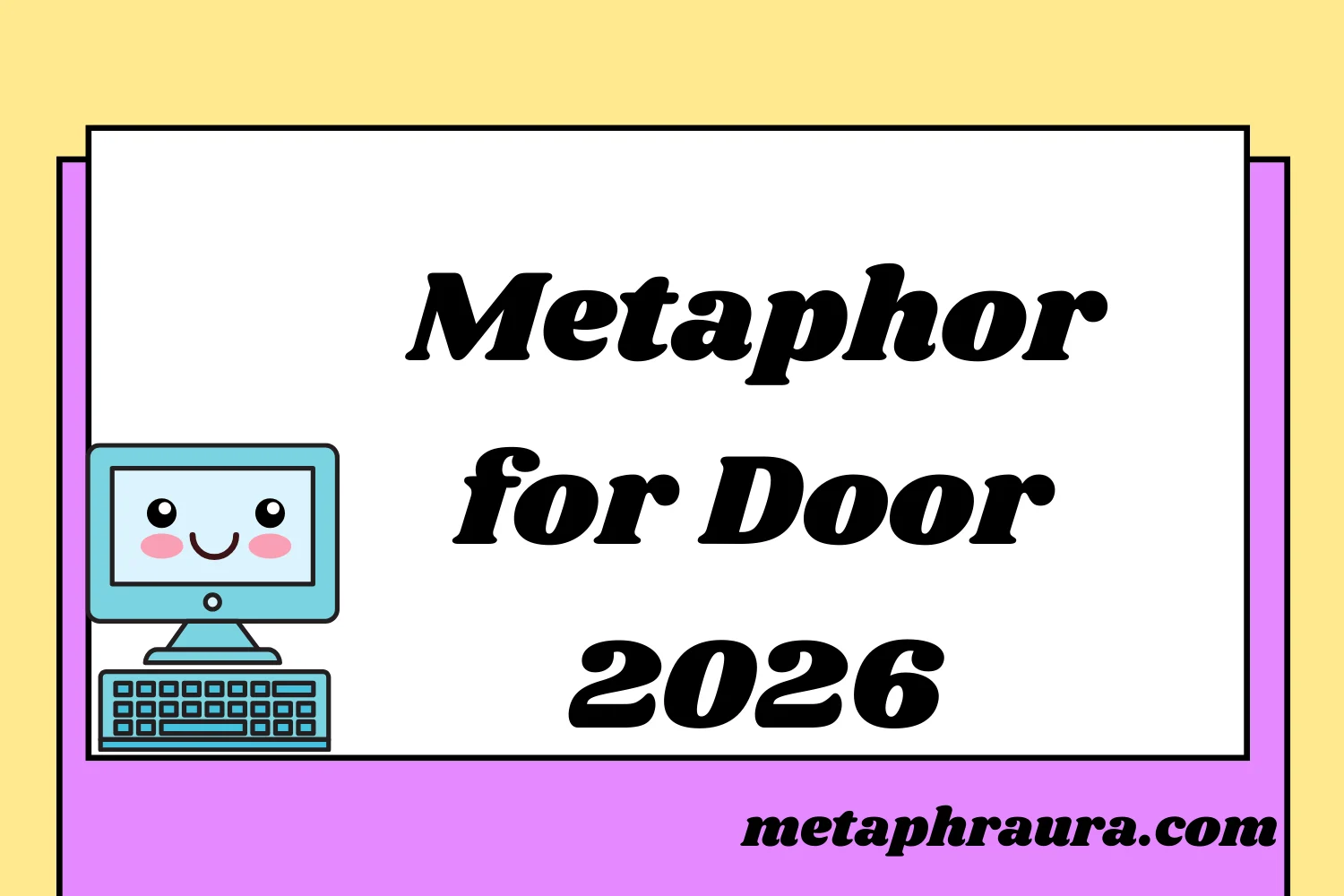 Metaphor for Door 2026