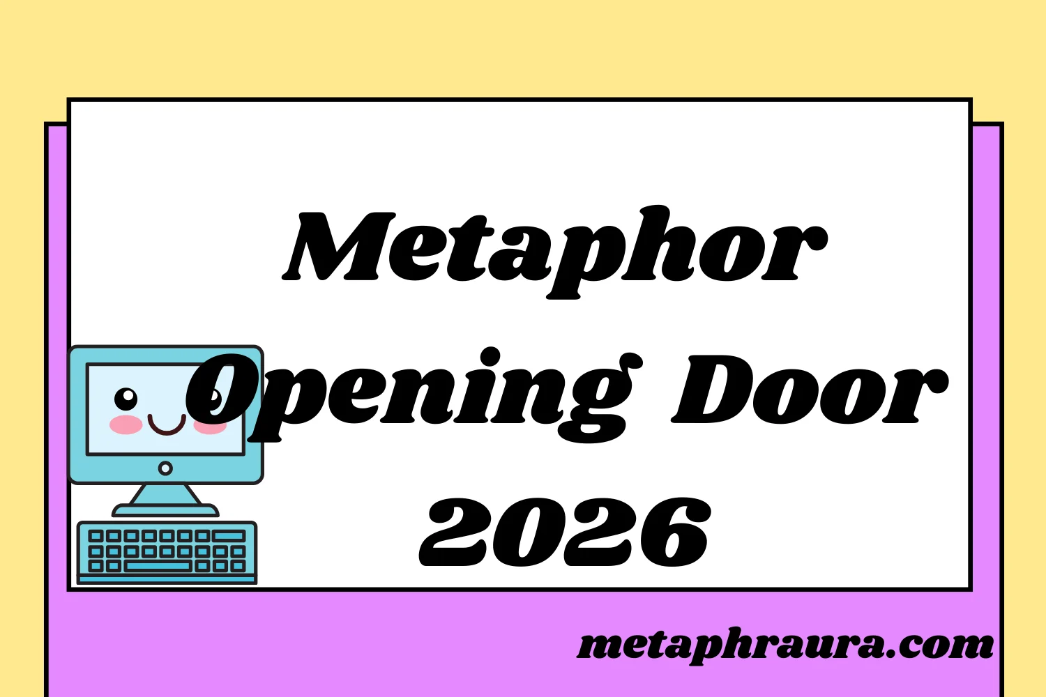 Metaphor for Opening a Door 2026
