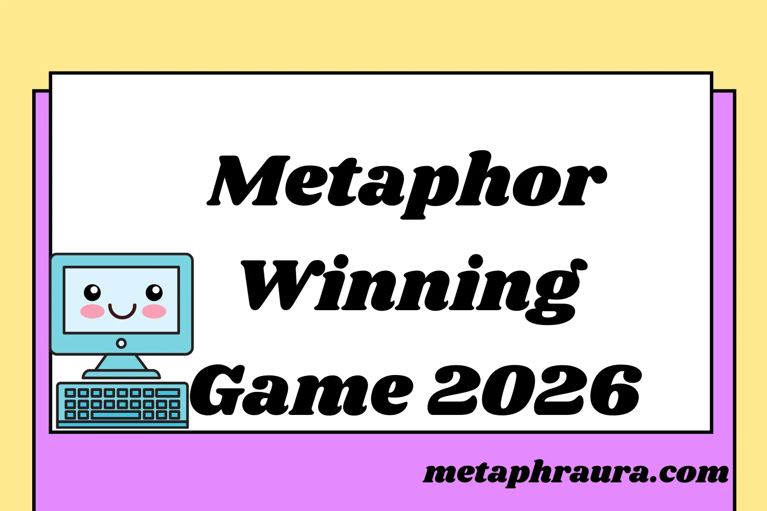 Metaphor for Winning a Game 2026