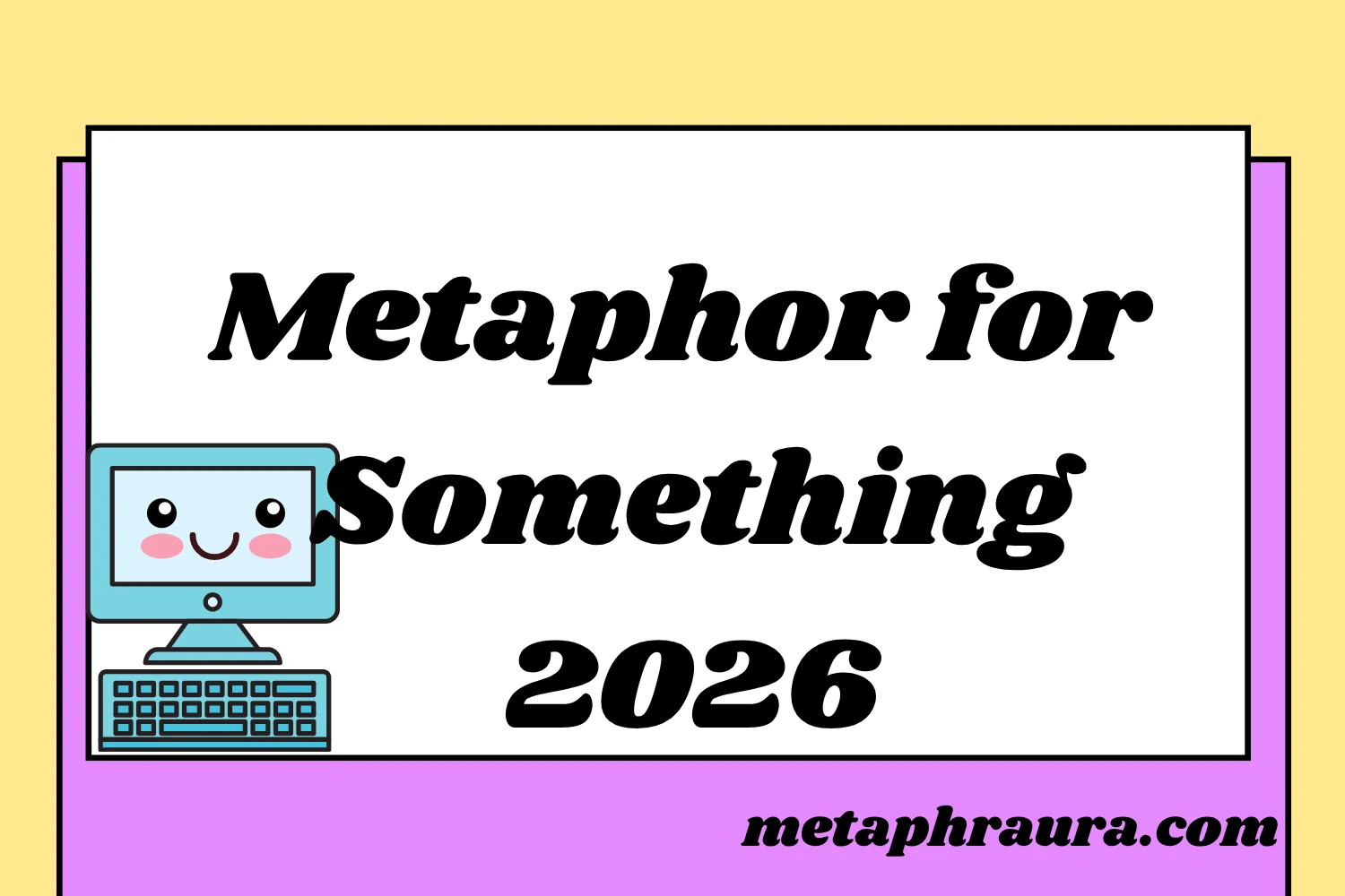 Metaphor for Losing Something 2026