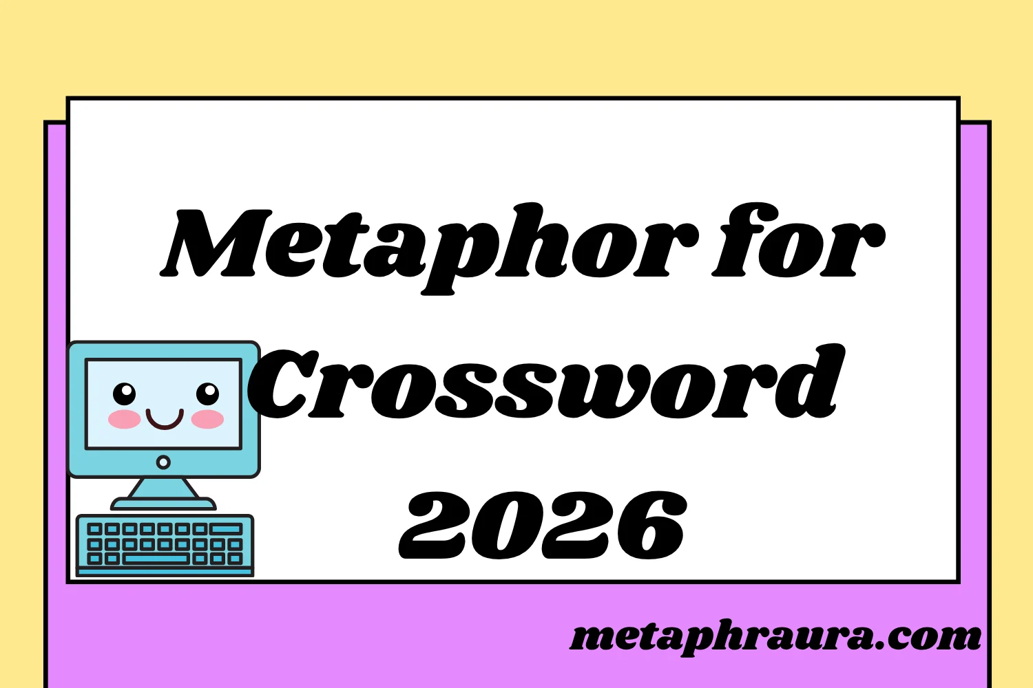 Metaphor for Hope Crossword 2026